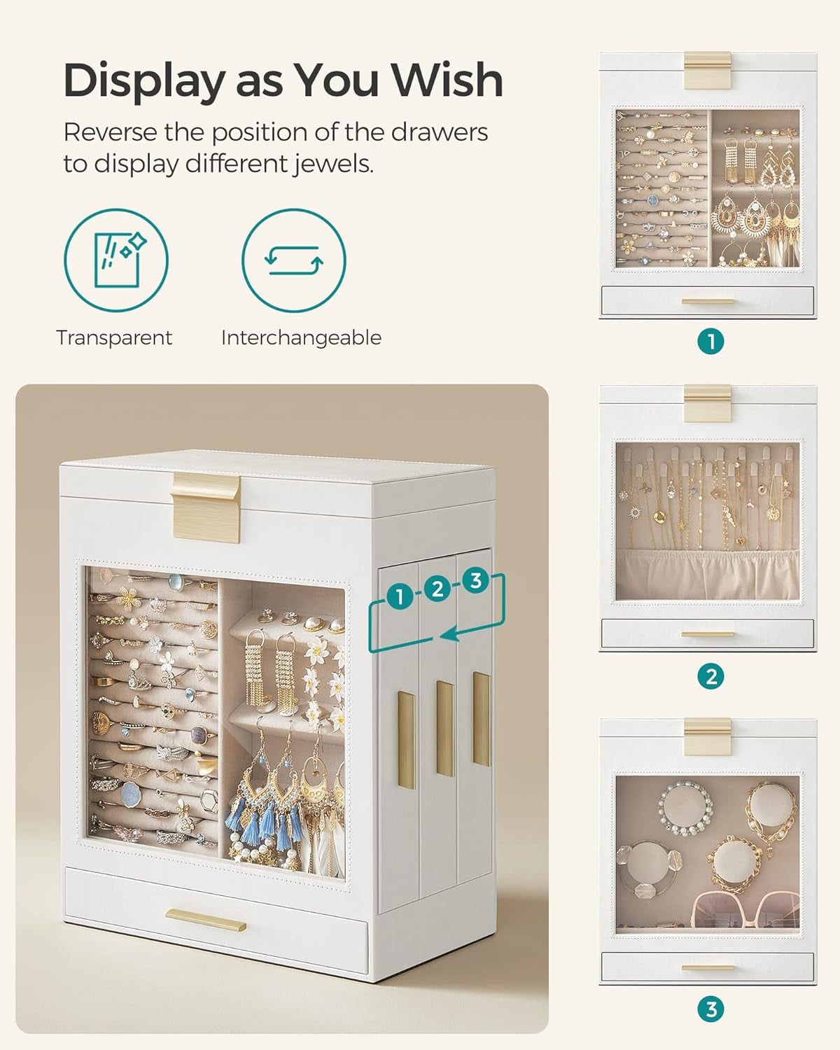 Opal Luxe Jewelry Box