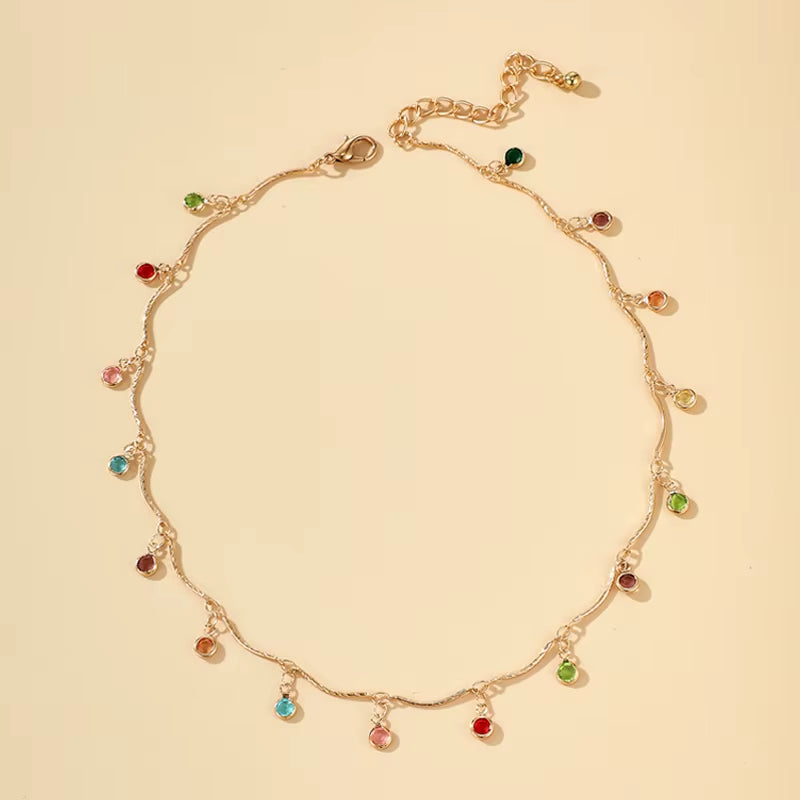Sweet Charm Tassel Necklace