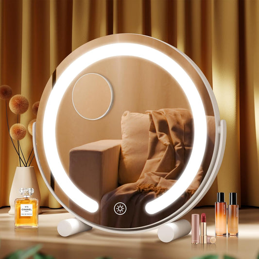 LuxeLoom 12" LED Vanity Mirror