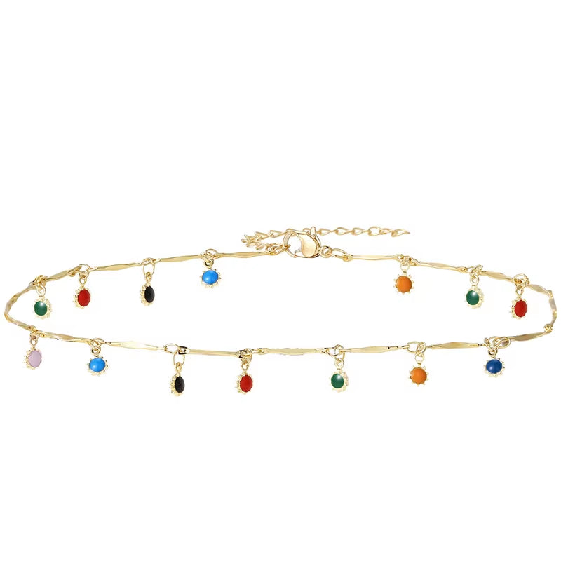 Sweet Charm Tassel Necklace