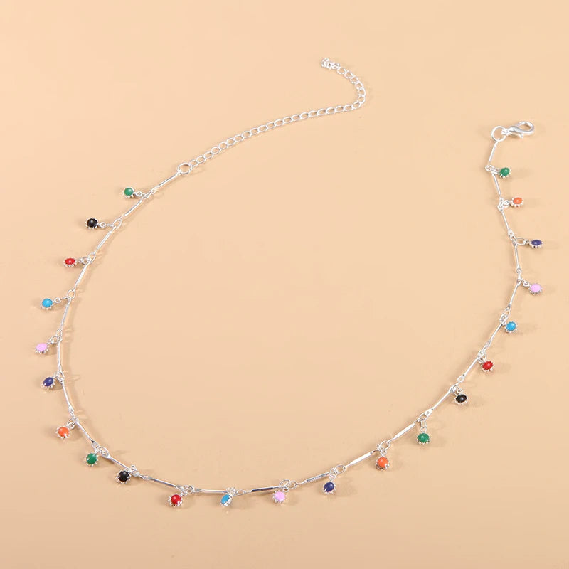Sweet Charm Tassel Necklace