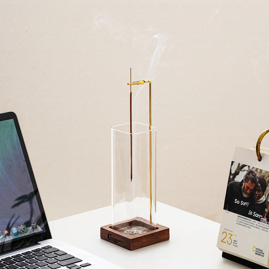 Calmiya Wooden Incense Cradle