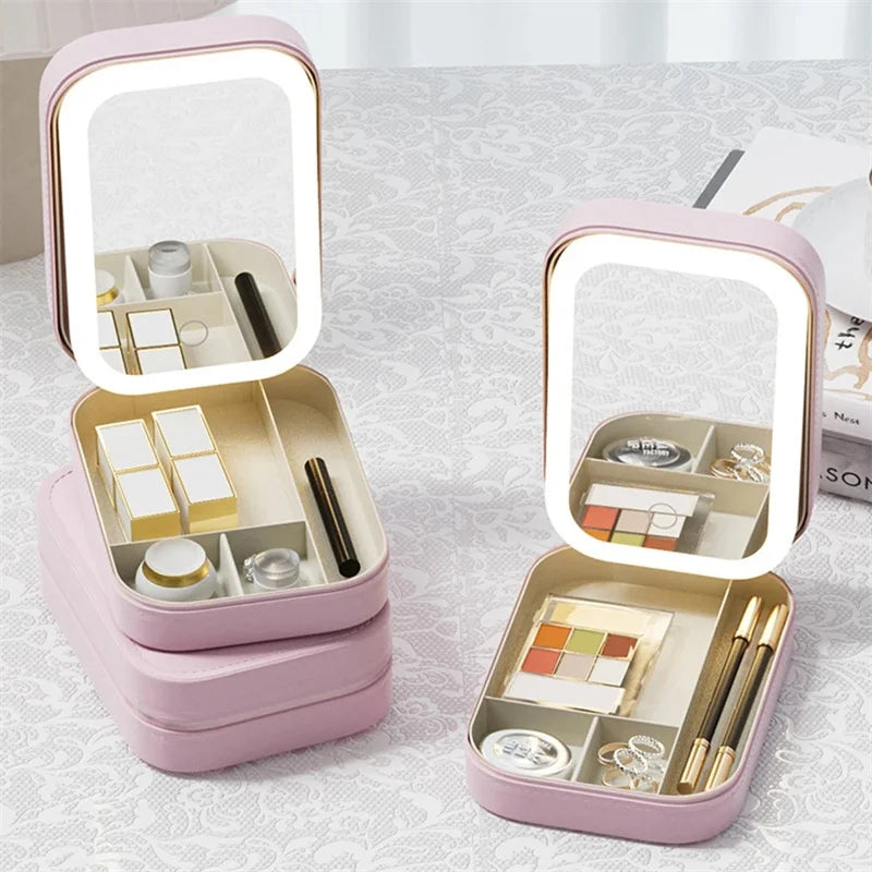 GlowVault Travel Makeup Case