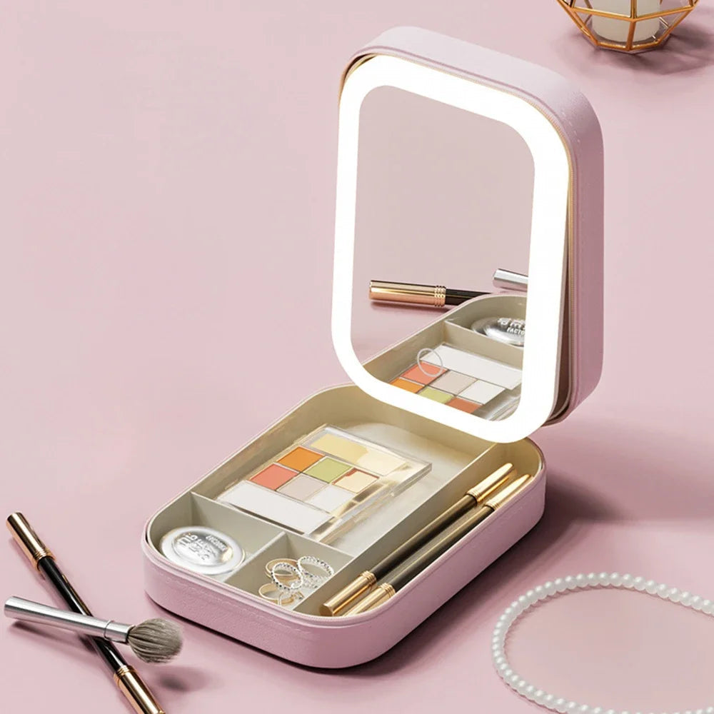 GlowVault Travel Makeup Case
