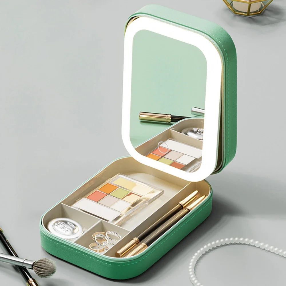 GlowVault Travel Makeup Case