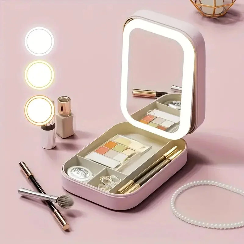 GlowVault Travel Makeup Case