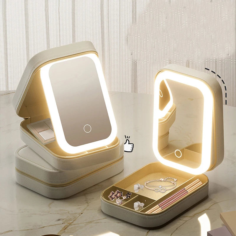 GlowVault Travel Makeup Case